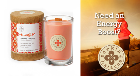 Seeking Balance Energize Holistic Candle from Lewis Florist in Grayslake, IL 