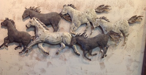 Metal Wall Horse Decor from Lewis Florist in Grayslake, IL 
