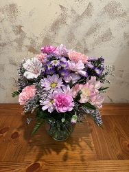 Pink and Purple Inspiration from Lewis Florist in Grayslake, IL 