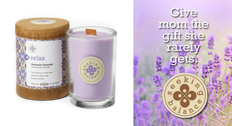 Seeking Balance RELAX  Holistic Candle from Lewis Florist in Grayslake, IL 