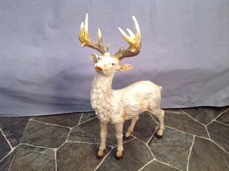 Standing Buck with Antlers from Lewis Florist in Grayslake, IL 