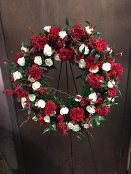 Winter Wreath from Lewis Florist in Grayslake, IL 