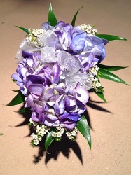 Purple blue from Lewis Florist in Grayslake, IL 