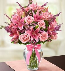Perfect Pinks ! from Lewis Florist in Grayslake, IL 