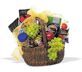 Gourmet Picnic Basket from Lewis Florist in Grayslake, IL 