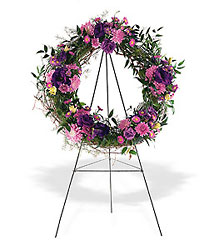 Grapevine Wreath from Lewis Florist in Grayslake, IL 