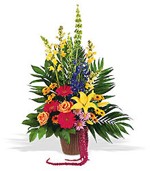 Celebration of Life Arrangement from Lewis Florist in Grayslake, IL 