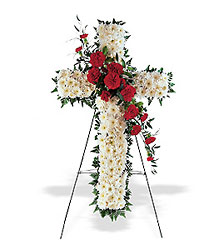 Hope and Honor Cross from Lewis Florist in Grayslake, IL 