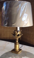 Antique Gilded Lamp from Lewis Florist in Grayslake, IL 