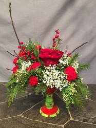 Christmas Cheer from Lewis Florist in Grayslake, IL 