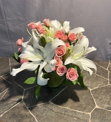 Elegant Pink and White from Lewis Florist in Grayslake, IL 