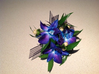 Black and BLue from Lewis Florist in Grayslake, IL 