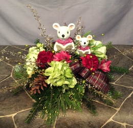 Whimsical Mice from Lewis Florist in Grayslake, IL 