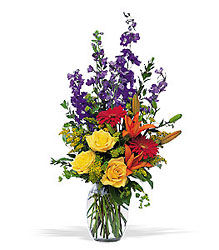 Colorful Sensation from Lewis Florist in Grayslake, IL 