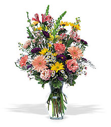 Birthday Pastels from Lewis Florist in Grayslake, IL 