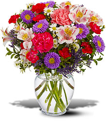 Pink and Purple Inspiration from Lewis Florist in Grayslake, IL 